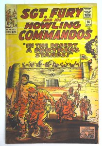 Sgt. Fury   #16, Fine- (Actual scan)