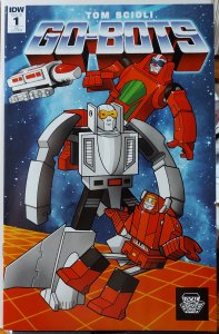 GO-BOTS #1 NM LCSD Exclusive Diego Jordan Pereira Variant CVR