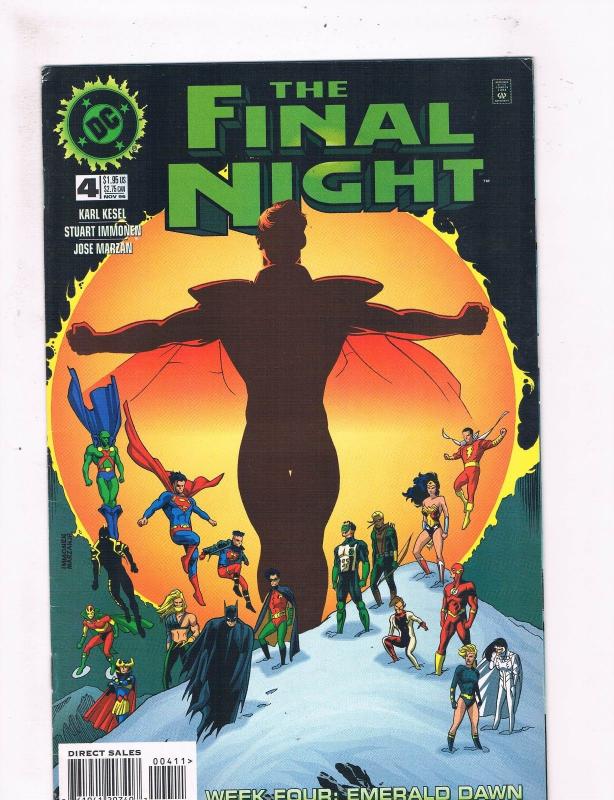 The Final Night #4 VF 1st Print DC Comic Book Batman Superman Flash DE3