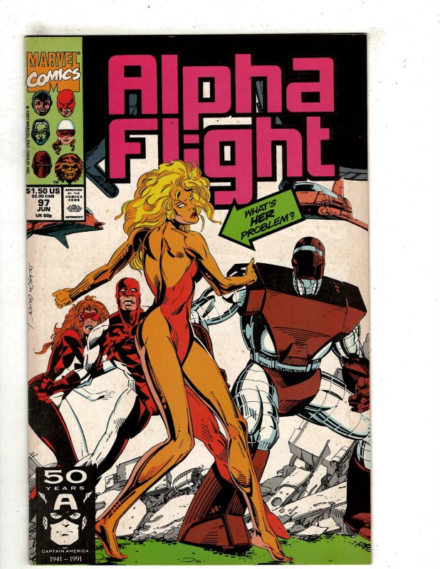 Alpha Flight #97 (1991) YY7