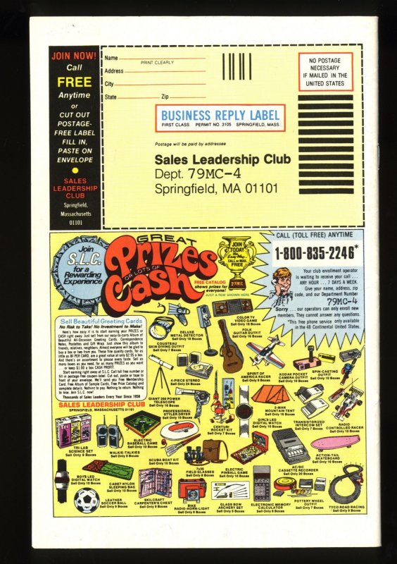 Avengers #185 VF- 7.5 Origin of Quicksilver and Scarlet Witch!