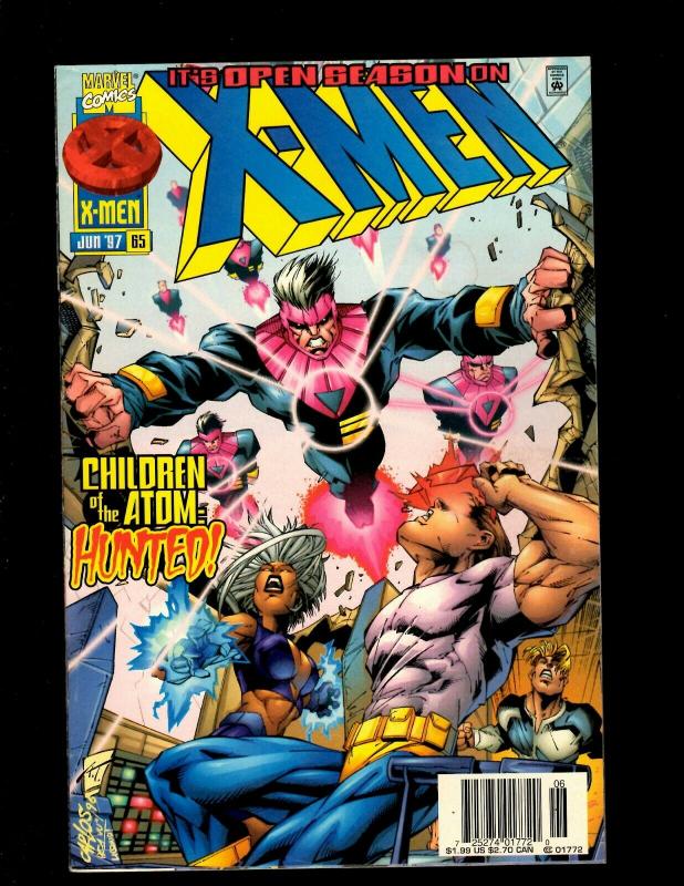 Lot of 12 X-Men Marvel Comic Books #25 44 45 47 52 53 58 59 60 61 62 65 HY7