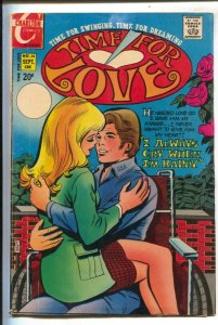 Time For Love #24 1971-Charlton-20¢ cover price-Wheelchair cover-Time For Swi...