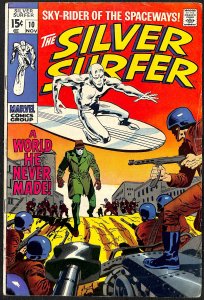 Silver Surfer #10 VG+ 4.5