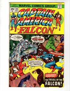 Captain America #191 THE TRIAL OF THE FALCON! Bronze MARVEL