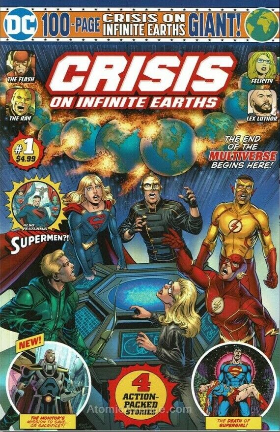 100 Page Crisis on Infinite Earths Giant #1 - DC Comics - 24 Pages of