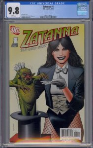 ZATANNA #1 CGC 9.8 RARE BRIAN BOLLAND VARIANT COVER