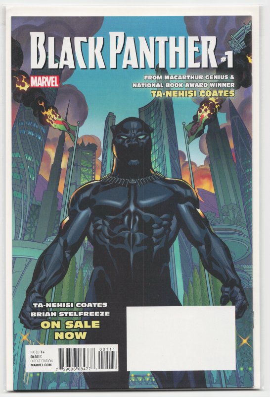 Black Panther #1 (2016) Black Panther