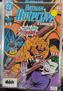 DETECTIVE COMICS  # 623 1990 DC COMIC BATMAN tim drake  DICK SPRANG JOKER
