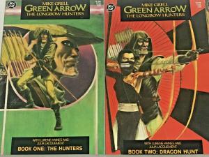 GREEN ARROW LONGBOW HUNTERS#1-3 VF/NM LOT 1987 MIKE GRELL DC COMICS