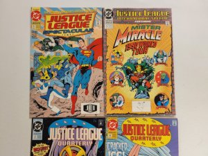 4 Comics #1 Justice League International #2 4 JL Quarterly #1 JL Special 75 TJ25