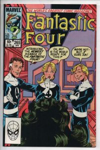 FANTASTIC FOUR #265 NM She Hulk Byrne 1961 1984 Marvel, more FF in store