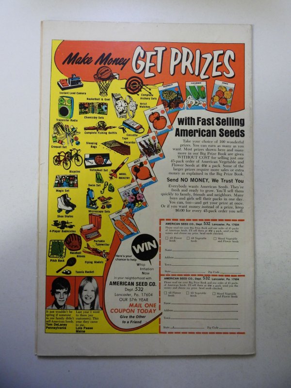 Ghosts #38 (1975) VG+ Condition moisture stains inner fc