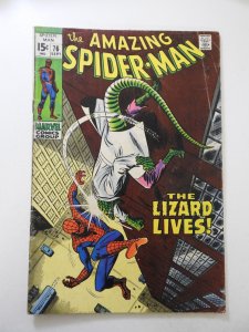 The Amazing Spider-Man #76 (1969) VG Condition moisture stains