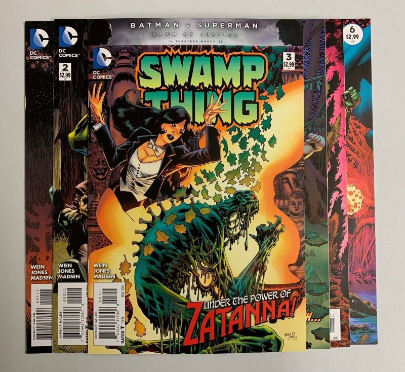 Swamp Thing #1-6 Set (DC 2016) 1 2 3 4 5 6 Len Wein (8.5+) 
