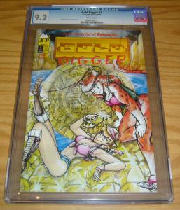 Gold Digger #1 CGC 9.2 antarctic press - fred perry - mini-series 1992 rare