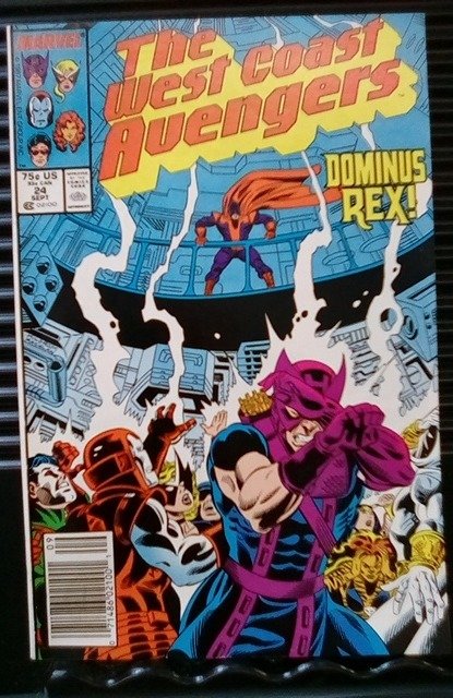 West Coast Avengers #24 Direct Edition (1987)