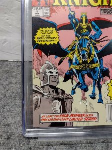 BLACK KNIGHT #1 - 1st solo series appearance (Dane Whitman) Eternals CGC 9.8