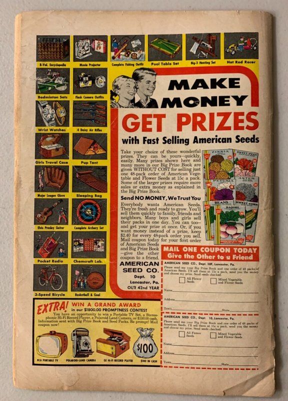 Adventure Comics #270 DC (2.0 GD) cover detached 4 cover spine split (1960)