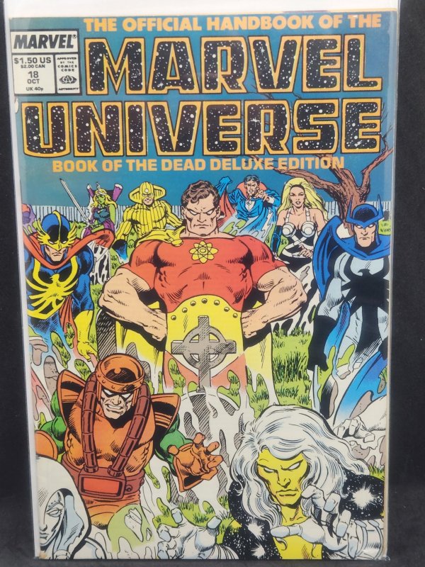 The Official Handbook of the Marvel Universe #18 (1987)