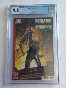 Predator vs. Spider-man #1 3rd Print Larraz Variant - 2025 - CGC 9.8