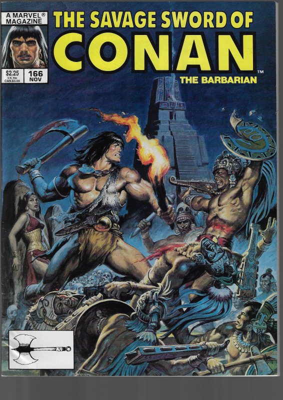 Savage Sword of Conan #166 (Marvel, 1989)