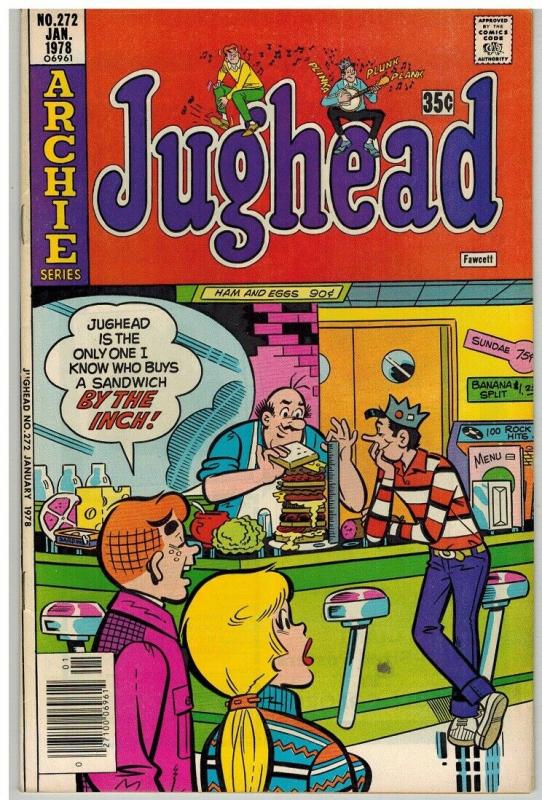 JUGHEAD (1949-1987) 272 F-VF Jan. 1978