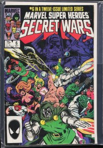 Marvel Super Heroes Secret Wars #6 (1984) Buckaroo Banzai [Key Issue]