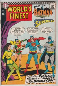 World's Finest #164 (Feb-67) FN/VF High-Grade Superman, Batman, Robin