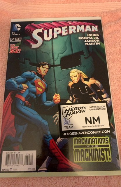 Superman #34 Combo-Pack Variant (2014)