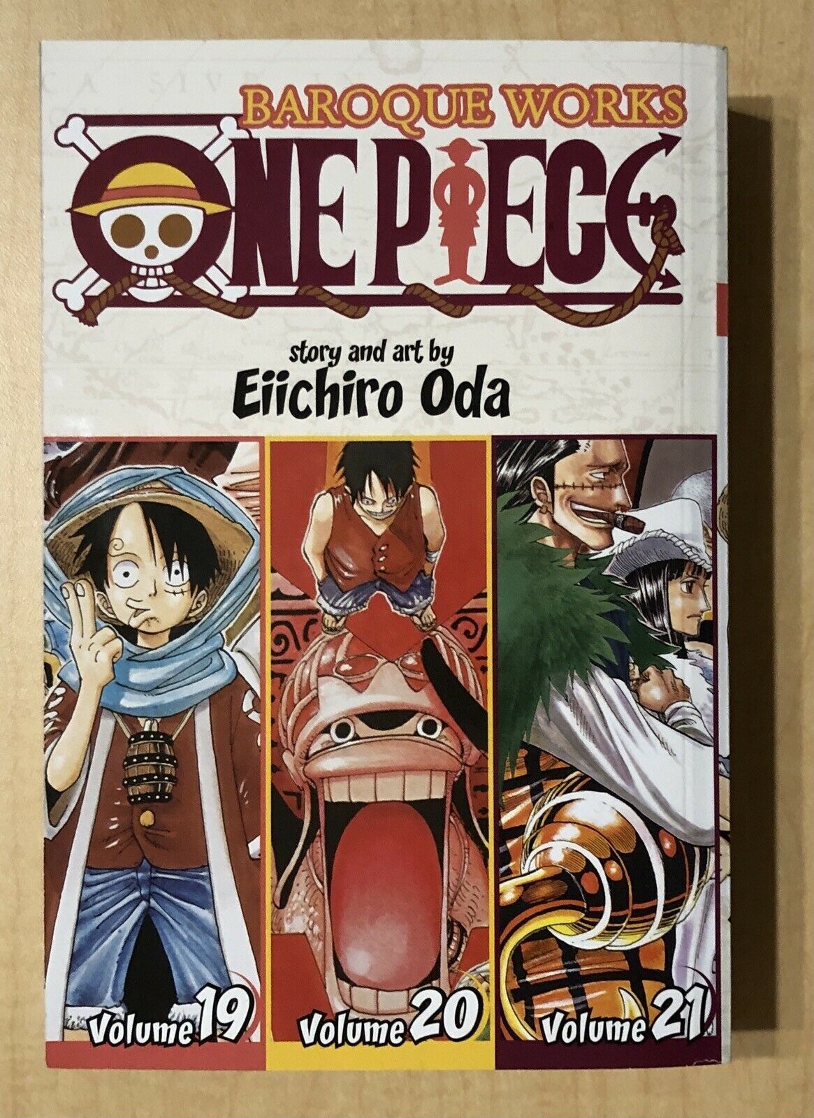 One Piece 3in1 MANGA TPB Vol 192021 Baroque Works Eiichiro Oda