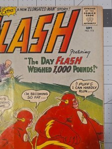 The Flash #115 ?-2nd App Of Elongated Man— DC Comics September-1960—