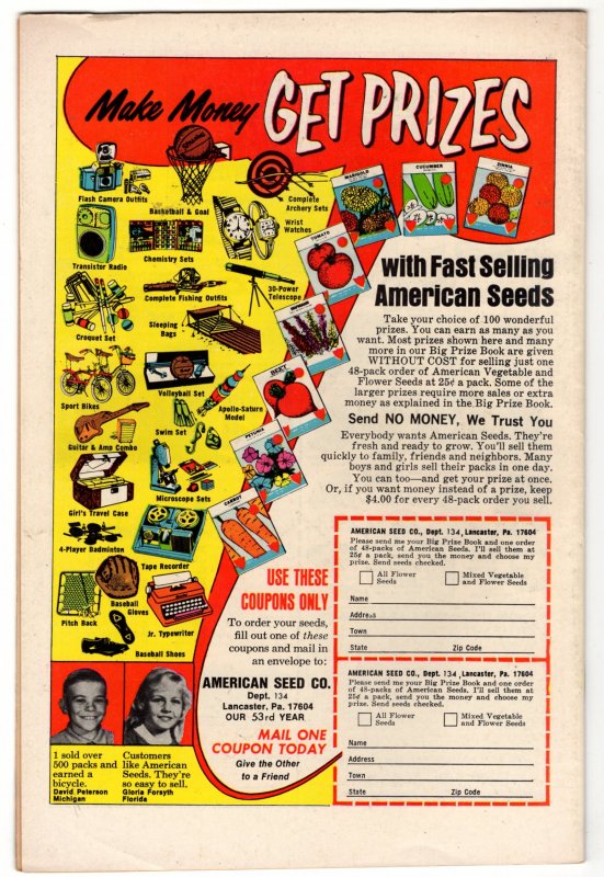 Superman's Pal Jimmy Olsen #137 (9.0-9.2) Jack Kirby High Grade DC