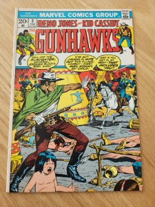 The Gunhawks #3 (1973) Reno Jones & Kid Cassidy VF