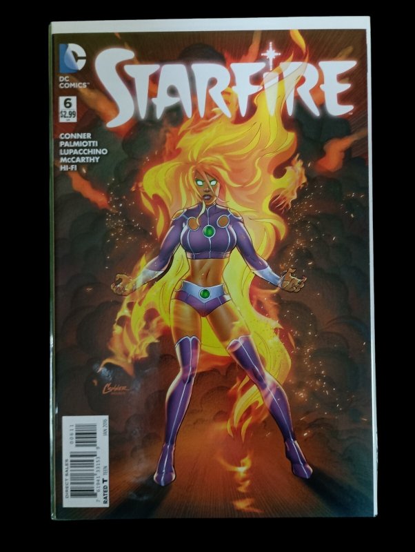 Starfire #5-10 Comic Run Lot Palmer Palmiotti Lupacchino DC Comics 2015 VF