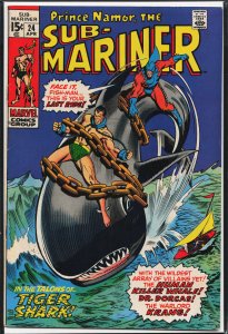 Sub-Mariner #24 (1970) Namor the Sub-Mariner
