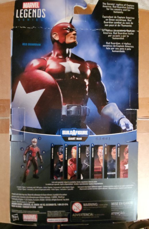 Marvel Legends Series Captain America Build A Figure Giant-Man: Red Guardian