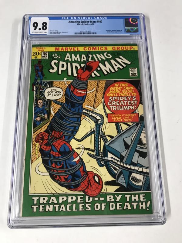 Amazing Spider-Man #107 CGC 9.8