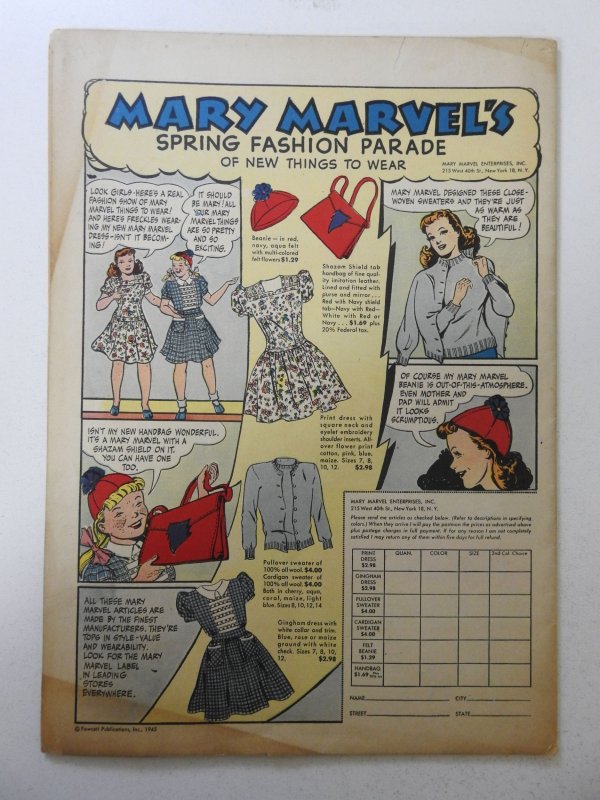 Master Comics #60 (1945) GD/VG Condition