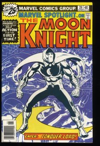 Marvel Spotlight #28 VF 8.0 1st Solo Moon Knight Story!