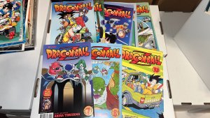 Dragon Ball Z Viz Comics Part 3 Lot, Near Complete Series Set w/Issue #s 1-10