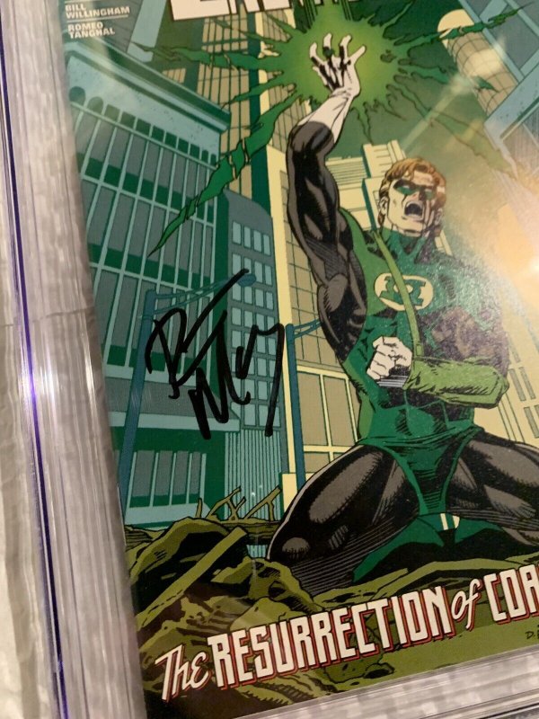 1ST KYLE RAYNER Green Lantern Vol. 3 #48 DC UNIVERSE variant SIGNED CGC 8.5 VF+