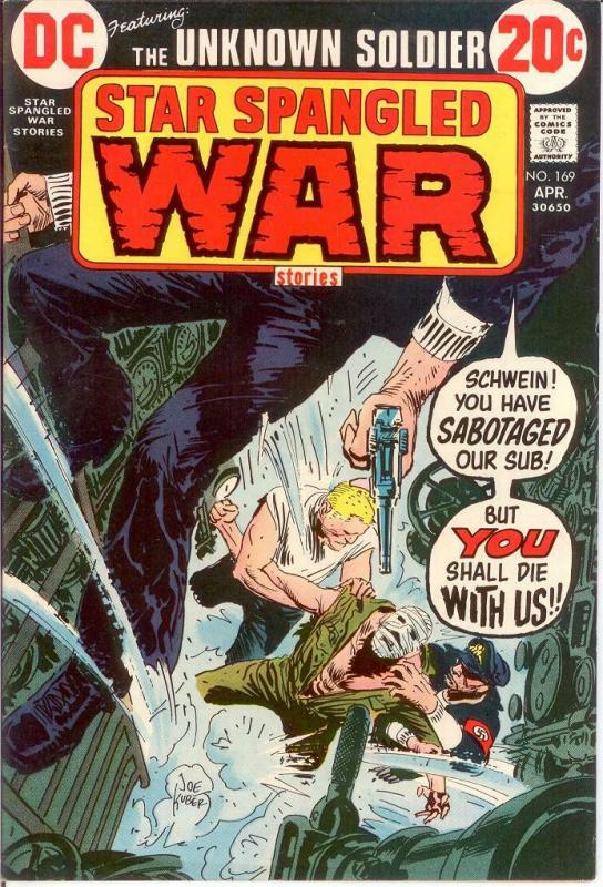 STAR SPANGLED WAR 169 FINE April 1973 COMICS BOOK