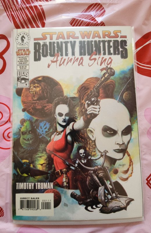 STAR WARS BOUNTY HUNTERS AURRA SING ONE SHOT! HOT BOOK