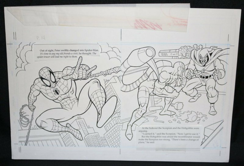 Spider-Man: Caught in the Web pgs.14 & 15 Scorpion & Hobgoblin by Steven Butler