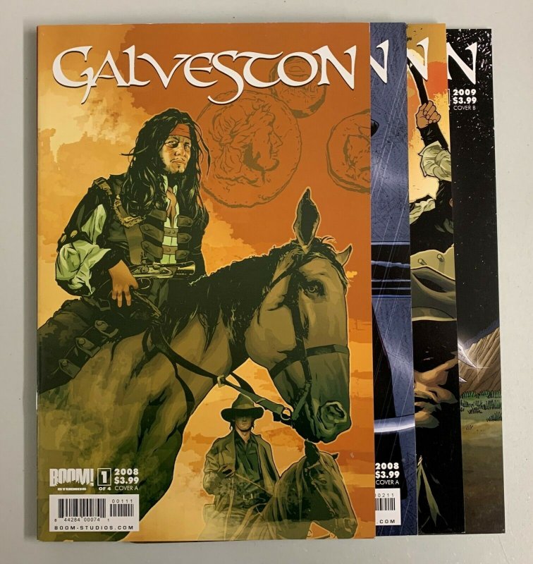 Galveston #1-4 Set (Boom! 2008) 1 2 3 4 Tom Peyer (8.0+) 