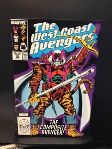 West Coast Avengers #30 (1988)vf