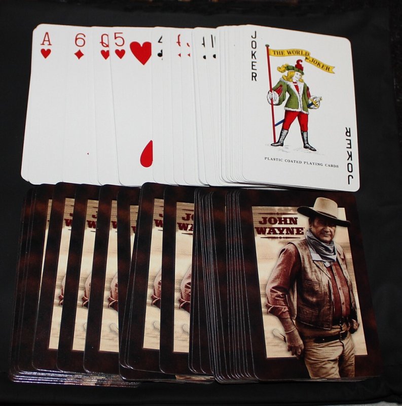 John Wayne Collector Tin Playing Card Set