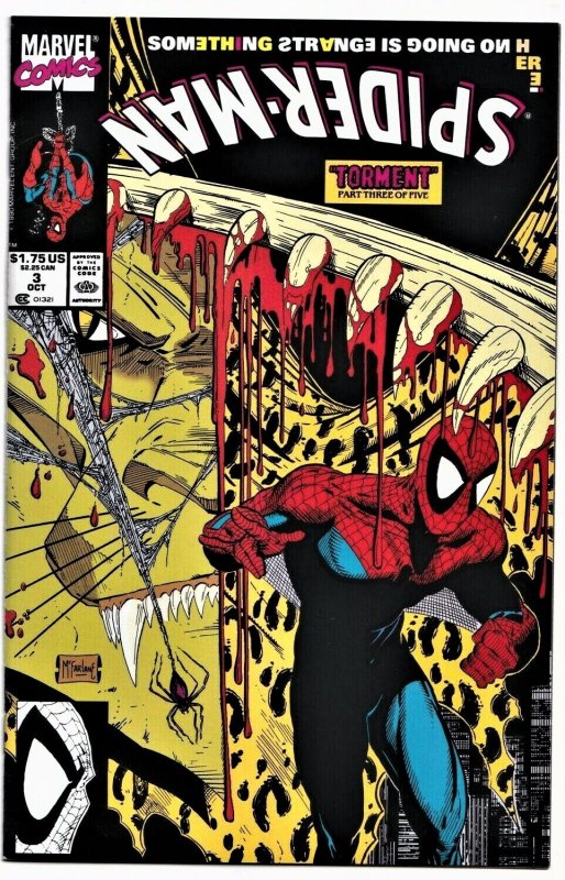 Spider-Man #3 Todd McFarlane Torment Part Three Marvel Comics 1990 Mint