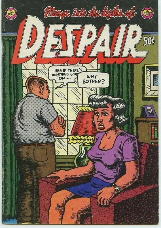 DESPAIR / 1st Printing / 1969 / 28 pages / The Print Mint / Robert Crumb